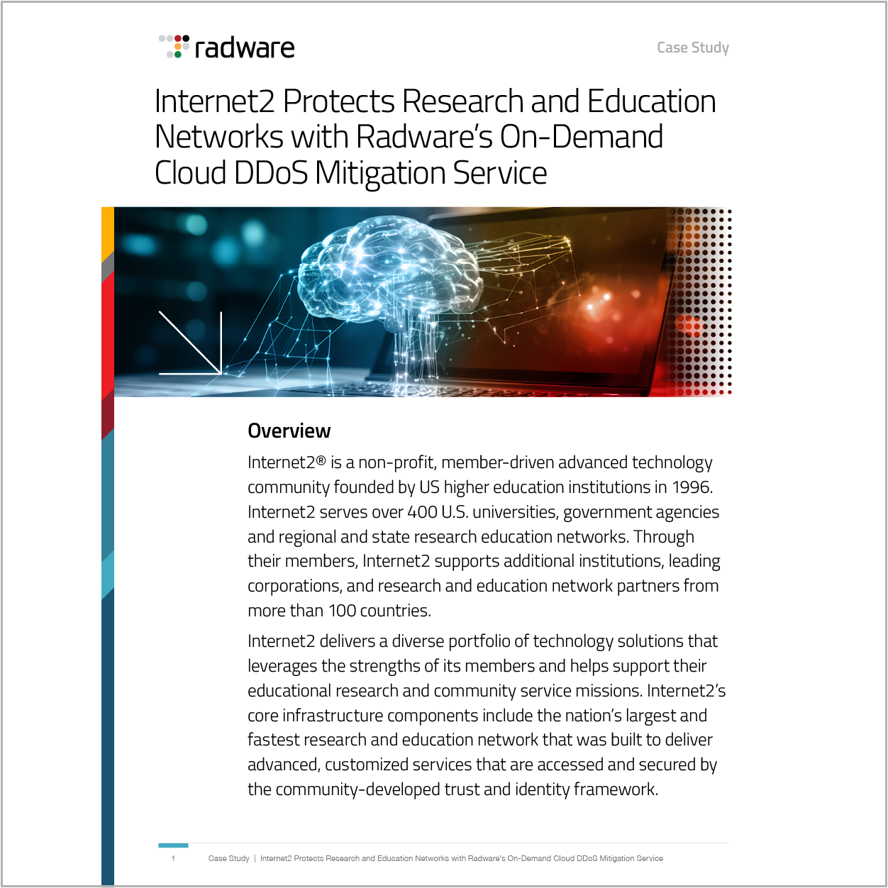 Internet2 Protects Research and Education Networks with Radware's